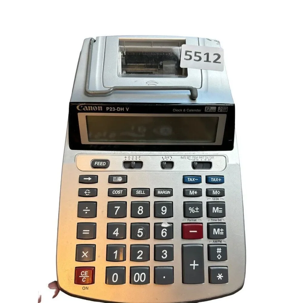 Casio HR-100TM Desktop Printing Calculator
